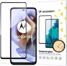 Kaitseklaas Wozinsky Full Glue, Moto G51, musta raamiga