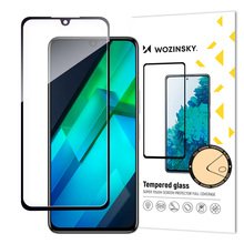 Karastatud klaas Wozinsky 9H, Infinix Note 12 G96, must