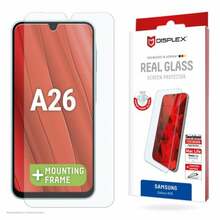 Ekraanikaitseklaas DISPLEX Real Glass, Samsung Galaxy A26, 2D-Glass, EcoFrame