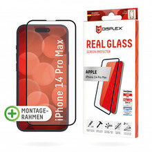 Kaitseklaas Displex Real 3D, Apple iPhone 14 Pro Max, must