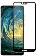 Ekraanikaitseklaas Fusion Accessories 5D Full Glue, Huawei P20 Lite, must, 9H