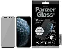 Kaitseklaas PanzerGlass E2E Super+, Apple iPhone X/XS/11 Pro, must