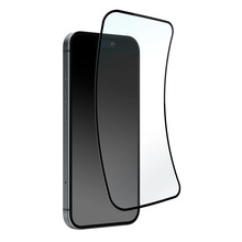 Hübriidne ekraanikaitse Puro Flexible Glass D3O, Apple iPhone 16 Pro Max, must raam