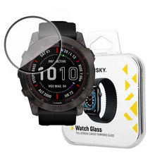Hübriid kaitseklaas Wozinsky, Garmin Fenix 7X, must