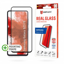 Ekraanikaitseklaas Displex Full Cover 3D, Samsung Galaxy S23 FE, must