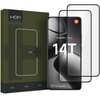 Ekraanikaitseklaas Hofi Glass Pro+, Xiaomi 14T/14T Pro, must, 2tk
