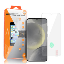 Kaitseklaas Topt Orange, Samsung Galaxy S24, sõrmejäljelugeja toega, oranž