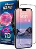 Kaitseklaas Crong 7D Nano Flexible, iPhone 14 Pro Max, 9H