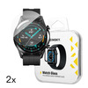 Kaitseklaas Wozinsky Full Glue, Huawei Watch GT 2/GT 2 Pro, 42mm, 2 tk