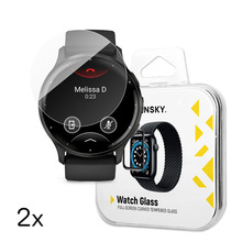 Karastatud klaas Wozinsky Full Glue, Garmin Venu 3, 45mm, 2 tk