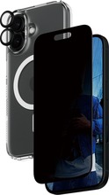 PanzerGlass 3-in-1 Privacy Protection Bundle, iPhone 16, 6.1