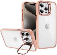 Telefoniümbris koos alusega ja kaamera kaitseklaas Tel Protect, Apple iPhone 14 Pro Max, heleroosa