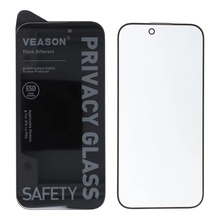 Ekraanikaitseklaas Veason 6D Pro Privacy Glass, Apple iPhone 15 Pro, must