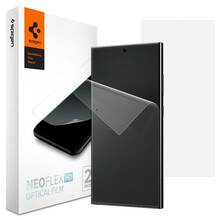 Kaitsekile Spigen Neo Flex, Samsung Galaxy S24 Ultra, 2 tk, läbipaistev