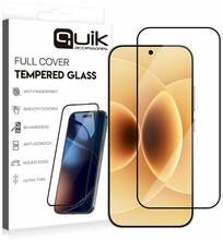 Telefoni kaitseklaas Quik Full Cover Tempered Glass, Xiaomi 17, 6.3, 9H