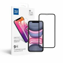 Kaitseklaas Blue Star 5D, Apple iPhone 11/XR, must