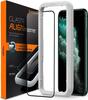 Telefoni kaitseklaas Spigen ALM Glass FC, Apple iPhone 11 Pro Max, 9H, must