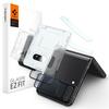 Kaitseklaas Spigen GLASS FC EZ FIT, Samsung Galaxy Z Flip 4, must, 2 tk