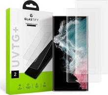 Karastatud kaitseklaas Glastify UVTG+, Samsung Galaxy S22 Ultra, 2tk