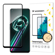 Kaitseklaas Wozinsky Full Glue, realme 9 Pro Plus, must