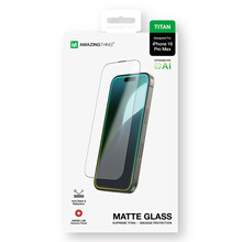 Karastatud klaas AmazingThing Titan Matte Glass, Apple iPhone 16 Pro Max