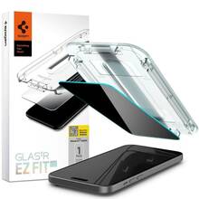 Kaitseklaas Spigen Glas.TR EZ Fit Privacy, iPhone 15 Plus