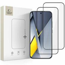 Karastatud klaas Tech-Protect Glass Fit+ 2-Pack, Xiaomi Poco F8 Pro, must