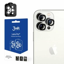 Kaamera kaitseklaas 3MK Lens Pro, Apple iPhone 14 Plus, hõbe