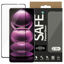 Ekraanikaitseklaas PanzerGlass Safe, Xiaomi Mi 12 Pro 5G / Poco X5 Pro / 12 Pro+, must raam