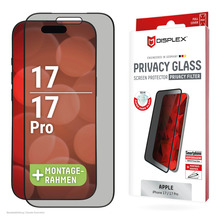 Ekraanikaitseklaas Displex Privacy Screen Glass, Apple iPhone 17/17 Pro