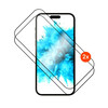 Ekraanikaitseklaas Fixed Full Cover 2.5D, Apple iPhone 17 Pro Max, must, 2 tk