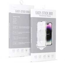 Kaitseklaas Full Glue Easy-Stick Box, Apple iPhone 16 Pro Max, must