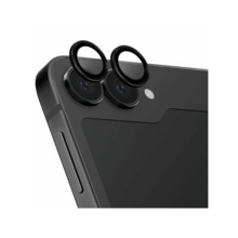 Kaamera objektiivi kaitseklaas UNIQ Optix Aluminium Camera Lens Protector, Samsung Galaxy Z Flip 6, must