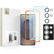Kaitseklaasi komplekt Tech-Protect Supreme, Samsung Galaxy S25 Ultra, 2x, Clear