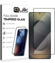 Telefoni kaitseklaas Quik Full Cover Tempered Glass, Samsung Galaxy S25 Ultra, 6.9, 9H