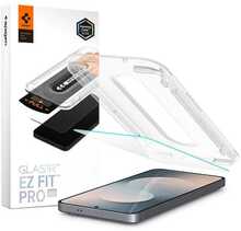 Kaitseklaas Spigen Glass tR EZ Fit Pro HD, Samsung Galaxy S25 FE, läbipaistev, 1 või 2 tk