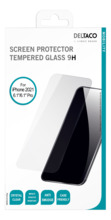 Ekraanikaitseklaas DELTACO 2.5D, Apple iPhone 13/13 Pro/14, 9H