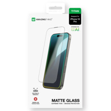 Kaitseklaas AmazingThing Titan Matte, Apple iPhone 16 Pro