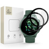 Hübriidklaas Tech-Protect Glass Flex+, Garmin Vivoactive 6, must, 2 tk