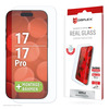Ekraanikaitseklaas Displex, Apple iPhone 17/17 Pro, läbipaistev