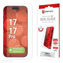 Ekraanikaitseklaas Displex, Apple iPhone 17/17 Pro, läbipaistev