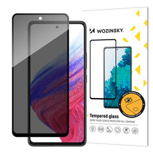 Kaitseklaas Wozinsky Privacy Glass, Samsung Galaxy A53 5G, Anti Spy filtriga