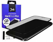 Telefoni kaitseklaas 3MK Hard Glass Max Privacy, Apple iPhone 11, 9H, must