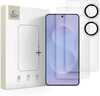 Kaitseklaas Tech-Protect Glass Set+, Samsung Galaxy S25 Edge, 3 tk, läbipaistev