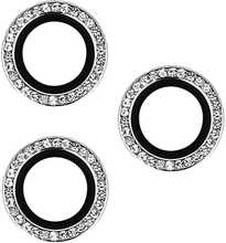 Kaamerakaitseklaas Topt Hard Diamond, Apple iPhone 15/15 Plus, hõbedane, 2 tk
