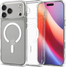 Telefoniümbris Spigen Ultra Hybrid MagSafe, Apple iPhone 17 Pro, läbipaistev/valge