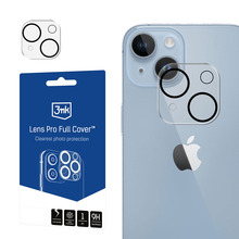 Kaamera kaitseklaas 3MK Lens Pro Full Cover, 9H, Apple iPhone 14/14 Plus, 1 tk
