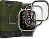Kaitseklaas Hofi Glass Ring, Apple Watch Ultra 1/2, 49mm, Titanium, 2tk
