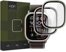 Kaitseklaas Hofi Glass Ring, Apple Watch Ultra 1/2, 49mm, Titanium, 2tk