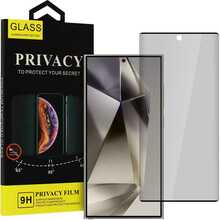 Privaatsusklaas Privacy Glass, Samsung Galaxy S24 Ultra, must